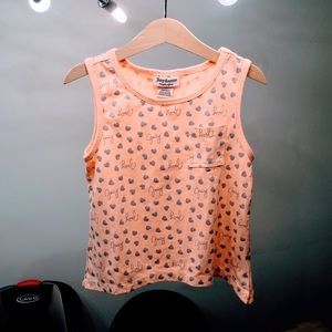 ❤️3/$30 Juicy Couture Neon Coral Tank size 7
